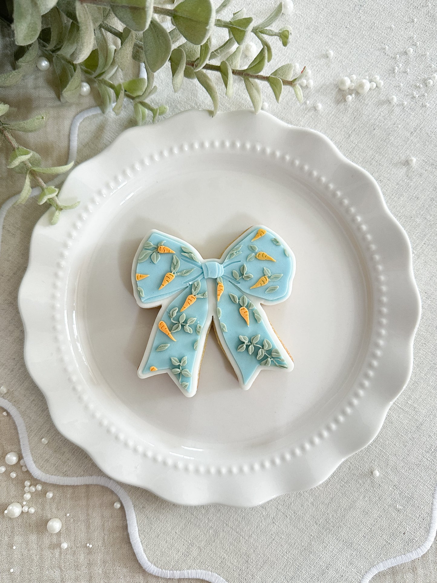 Carrot Bow - Cookie Cutter & Stamp