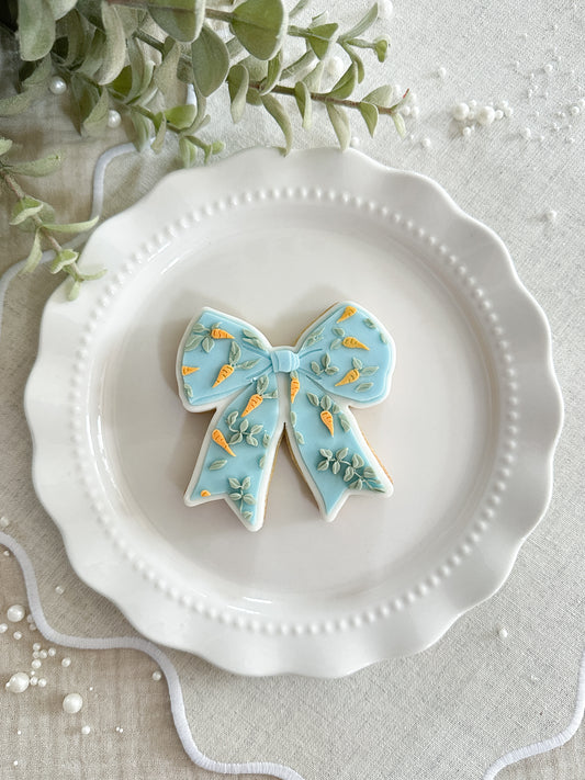 Carrot Bow - Cookie Cutter & Stamp