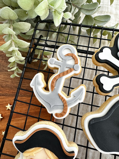 Anchor Cookie Cutter & Stamp