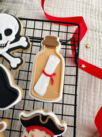 Message In A Bottle Cookie Cutter & Stamp