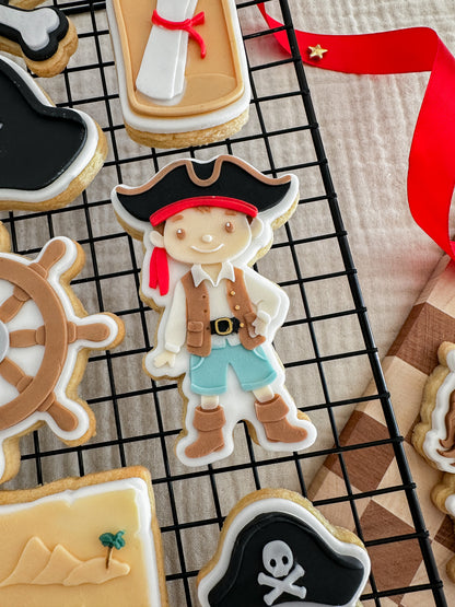 Pirate Boy Cookie Cutter & Stamp