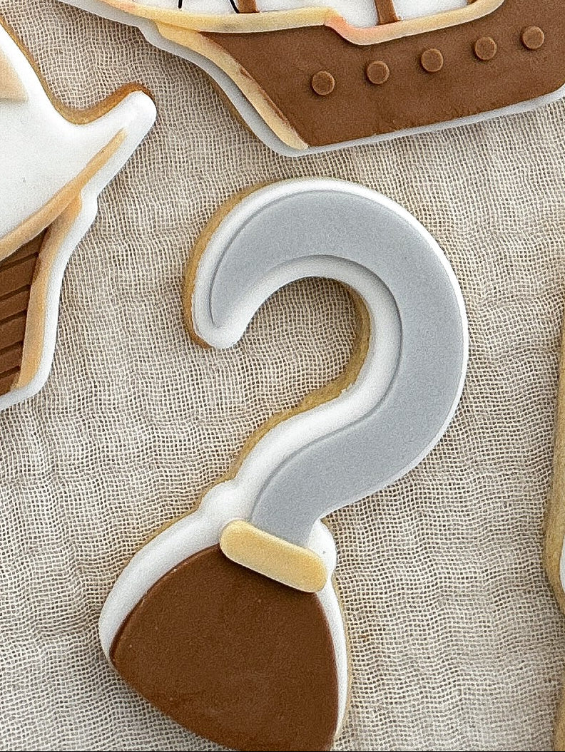 Pirate Hook Cookie Cutter & Stamp