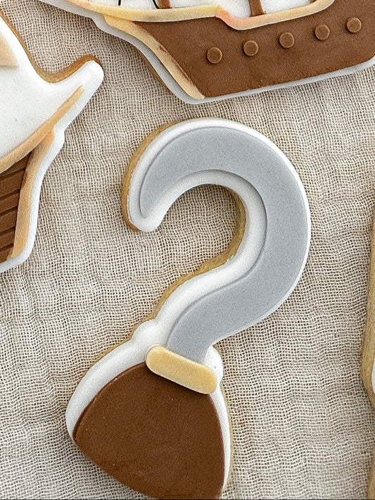 Pirate Hook Cookie Cutter & Stamp