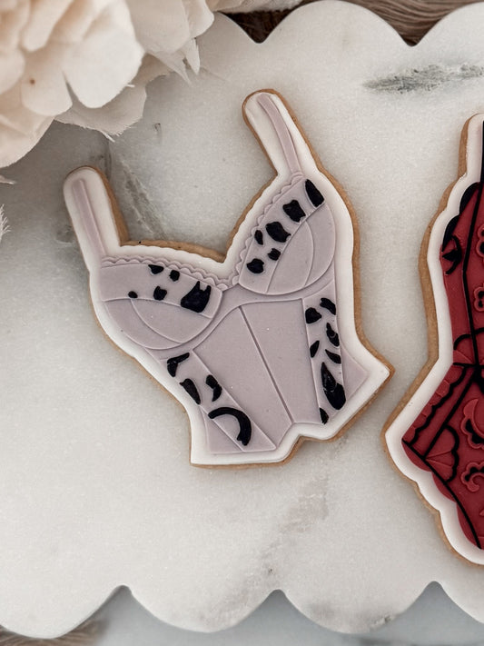 Corset top Lingerie Cookie Cutter & Stamp