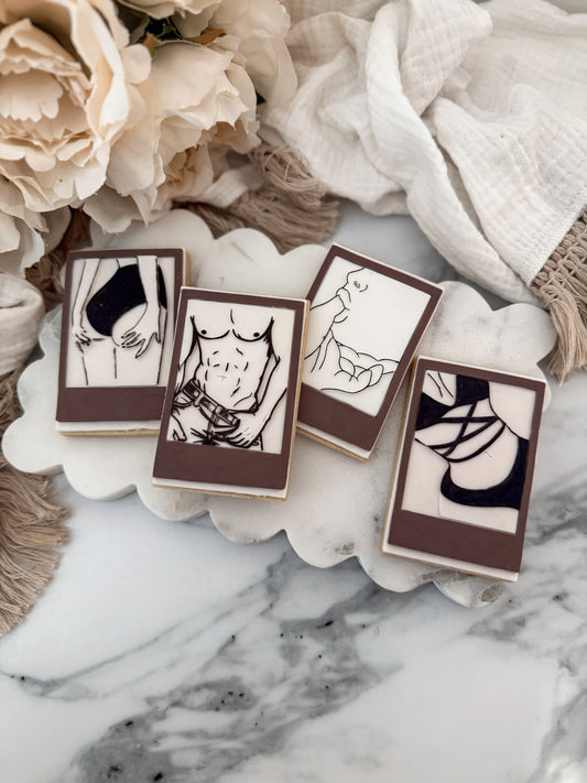 Rude Polaroids Cookie Cutter & Stamp