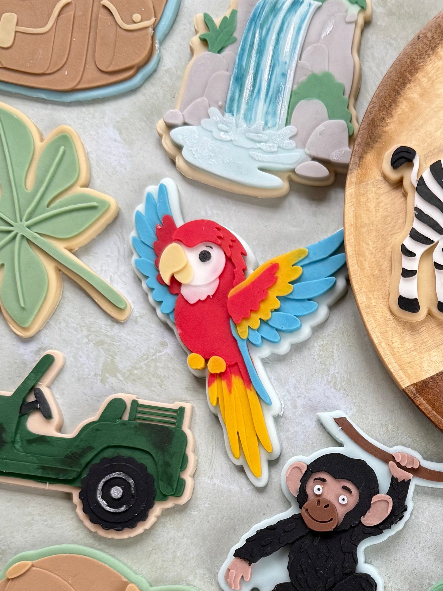 Parrot Cookie Cutter & Stamp