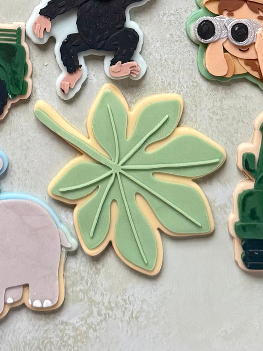Palm Leaf Cookie Cutter & Stamp