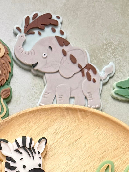 Elephant Cookie Cutter & Stamp