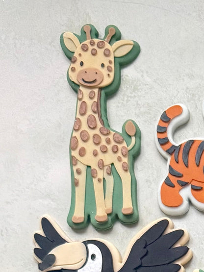 Giraffe Cookie Cutter & Stamp