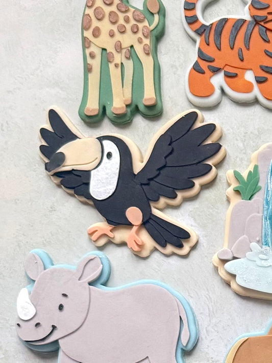 Toucan Cookie Cutter & Stamp