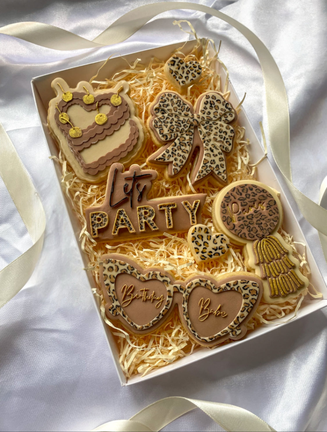 Leopard Print biscuit box