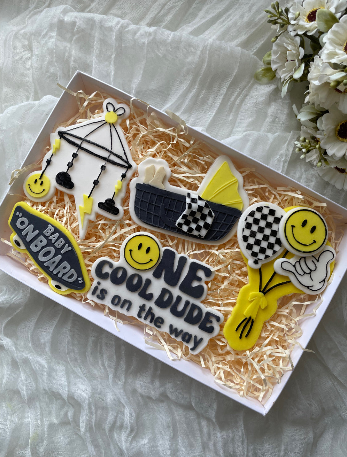Cool dude biscuit box