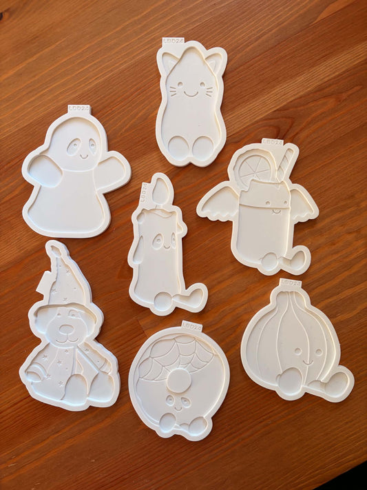 JC Halloween Test stamps