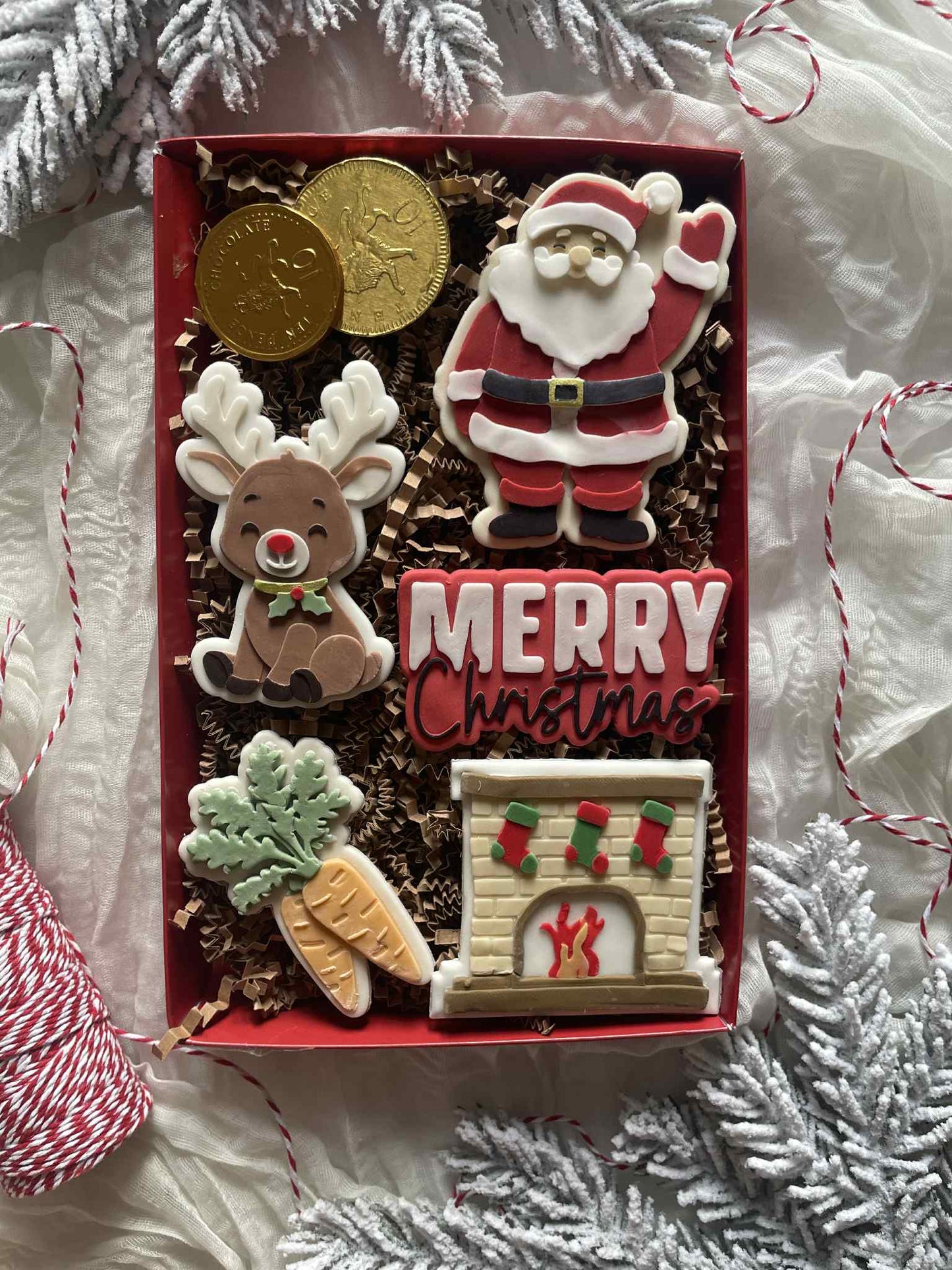 PRE-ORDER Large Christmas cookie box