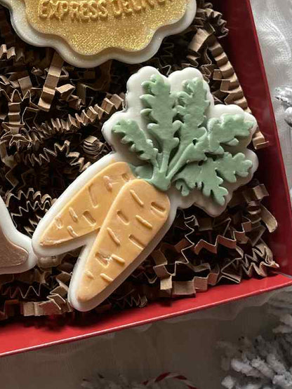 Rudolph's Carrots cookie cutter and stamp