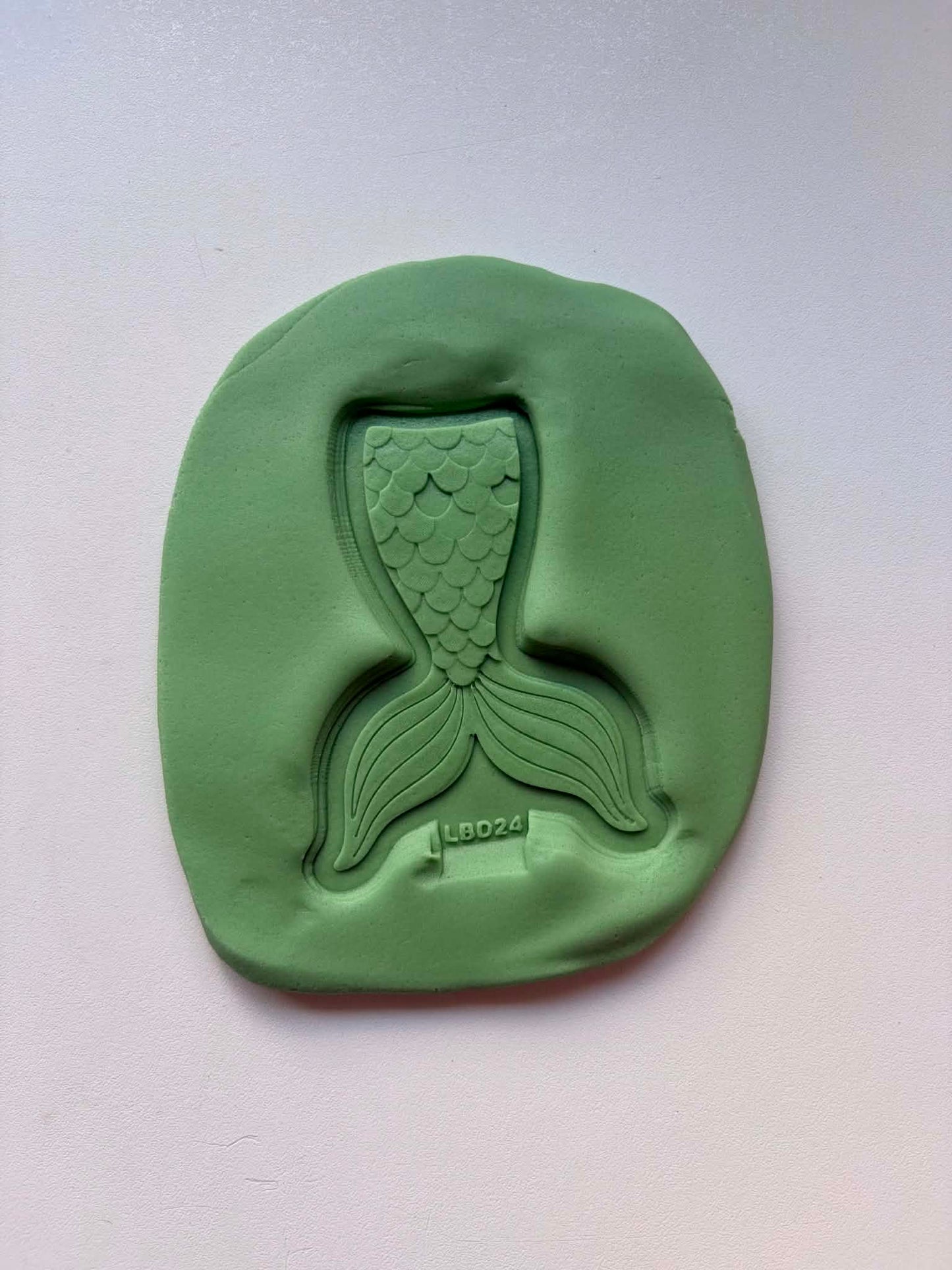Mermaid Tail - Cookie Cutter & Stamp
