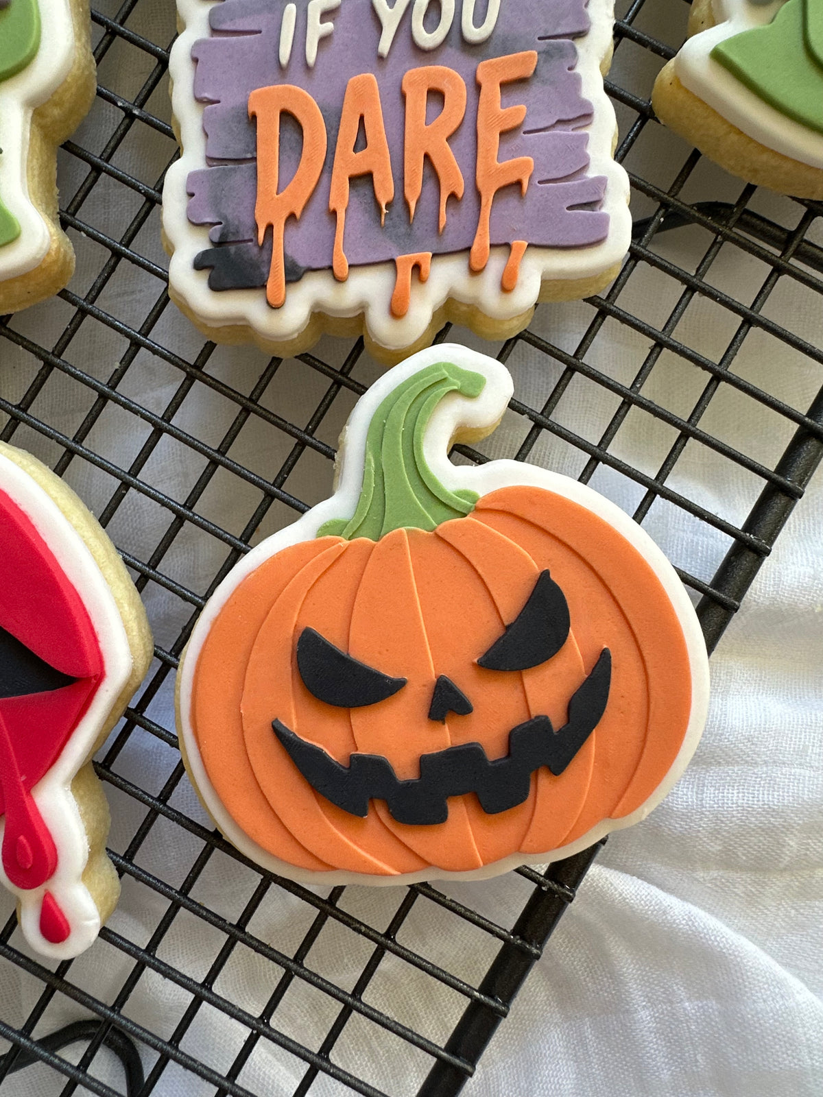 Scary pumpkin - Cookie Cutter & Stamp