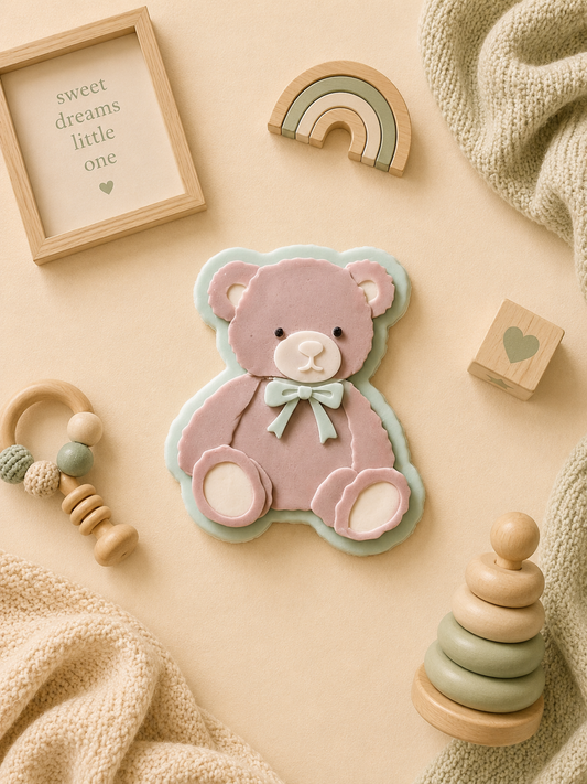 Bear Toy - Cookie Cutter & Stamp