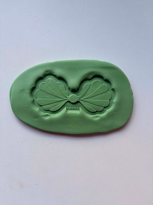 Mermaid shell bra - Cookie Cutter & Stamp