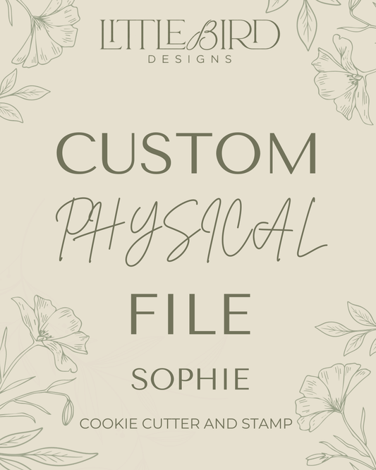 Sophie custom - Cookie Cutter & Stamp