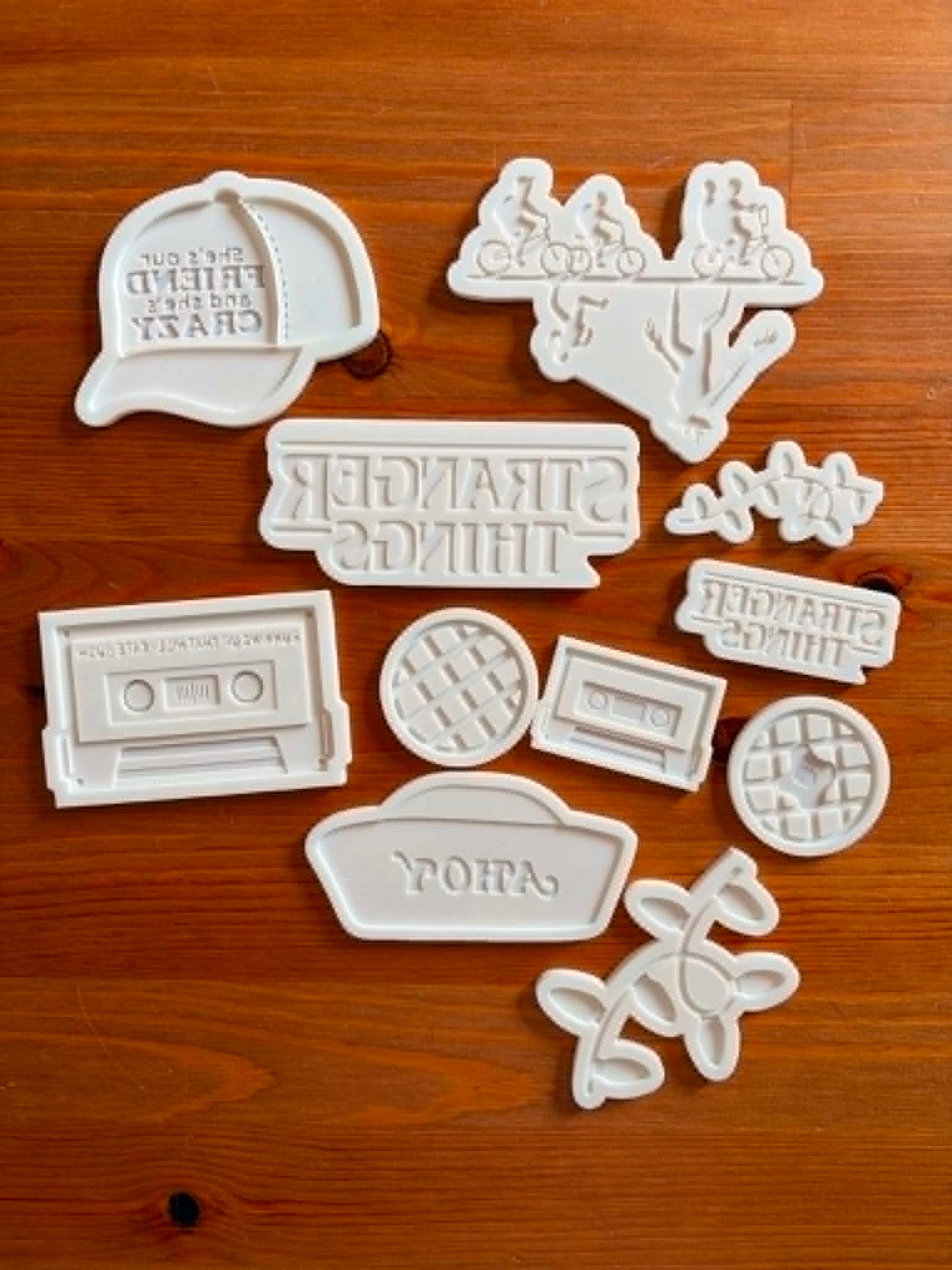 Monster show Test stamps