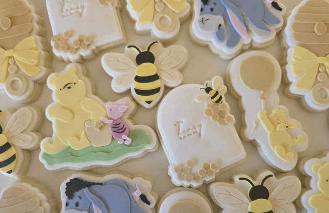 Honey Bee cookie cutter and stamp