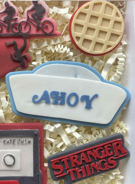 Scoops Ahoy hat cookie cutter and stamp