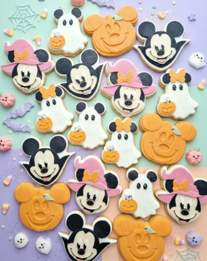 Witch Mouse cookie cutter and stamp