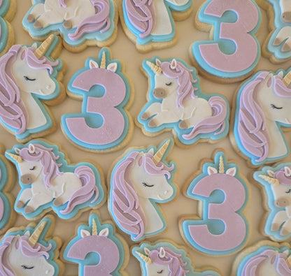 Unicorn Head Cookie Cutter & Stamp