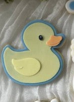 Rubber Duck cookie cutter & stamp