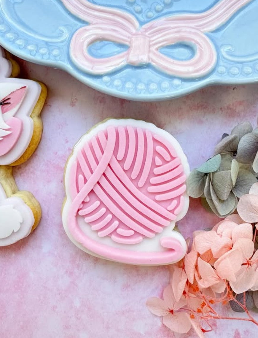 Ball Of Yarn Cookie Cutter & Stamp