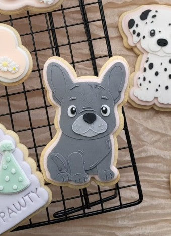 French Bulldog Cookie Cutter & Stamp