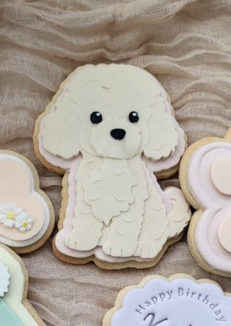 Poodle Cookie Cutter & Stamp