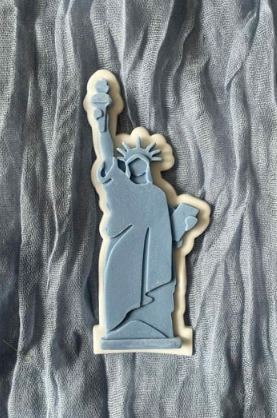 Statue Of Liberty Cookie Cutter & Stamp