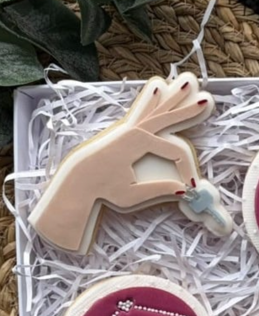 Hand With Keys Cookie Cutter & Stamp