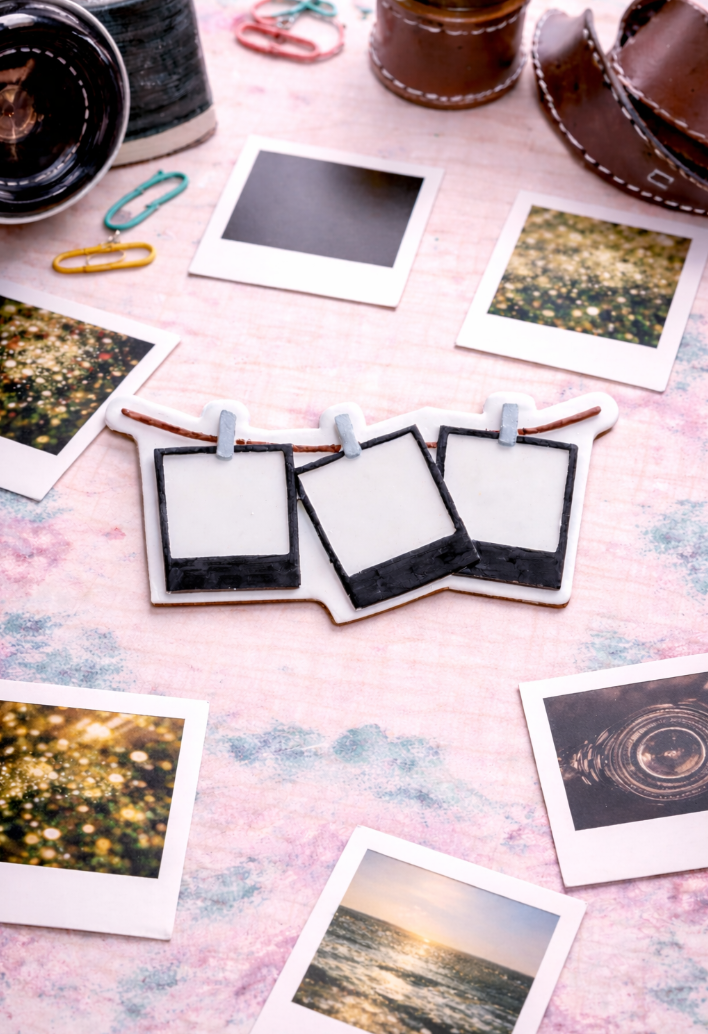 Polaroid Bunting - Cookie Cutter & Stamp
