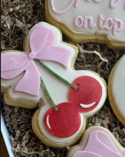 Cherry with bow - Cookie Cutter & Stamp