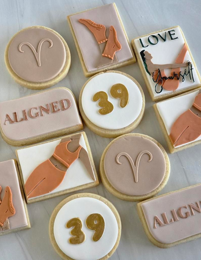 Lady doing Pilates - Cookie Cutter & Stamp