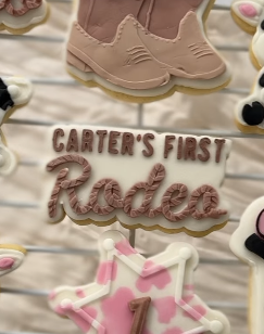 Name First rodeo - Cookie Cutter & Stamp