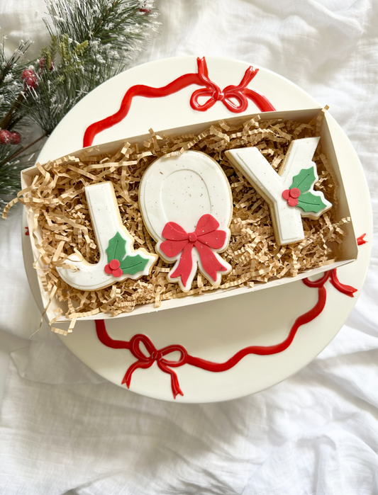 Joy - Cookie Stamp & cutter