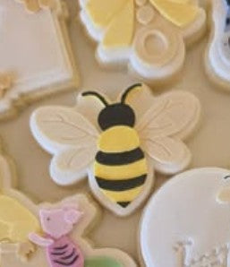Honey Bee cookie cutter and stamp