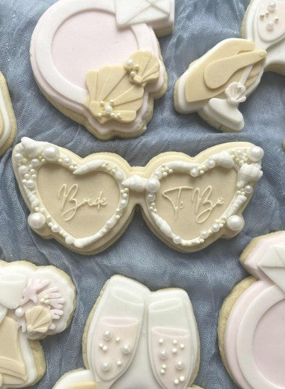 Bride to be cookie cutter and stamp