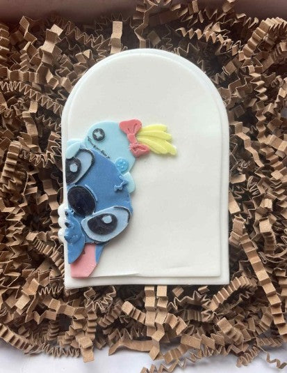Stitch and Scrump cookie cutter and stamp