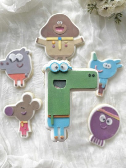 Happy cookie cutter and stamp