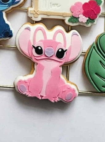 Angel cookie cutter and stamp