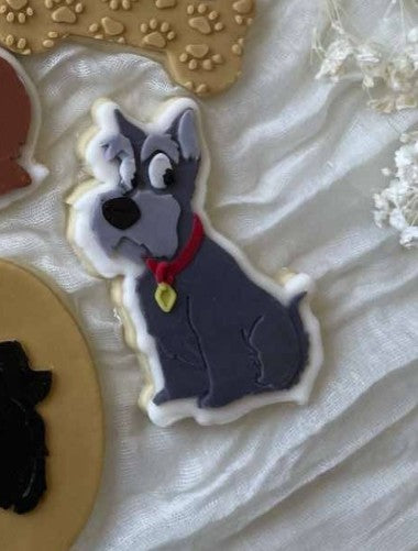 Scotty dog cookie cutter and stamp