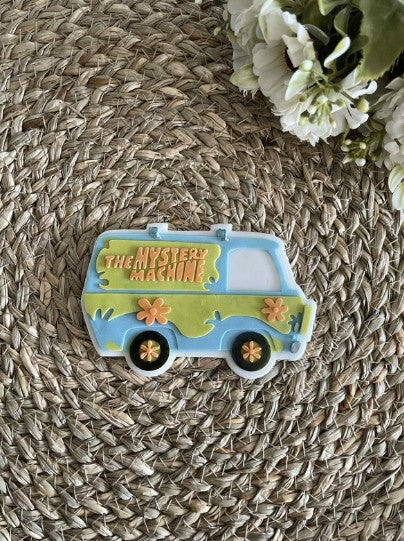 Mystery van cookie cutter and stamp