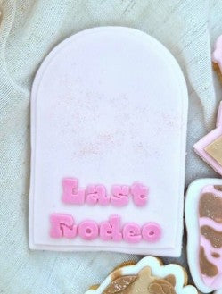 Last rodeo blank arch cookie cutter and stamp