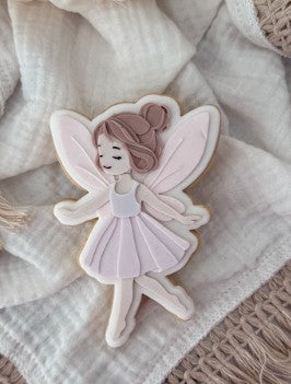 Cute Fairy cookie cutter and stamp
