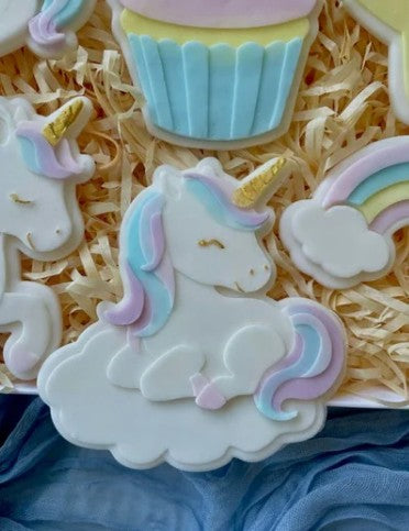 Unicorn on Cloud Cookie Cutter & Stamp